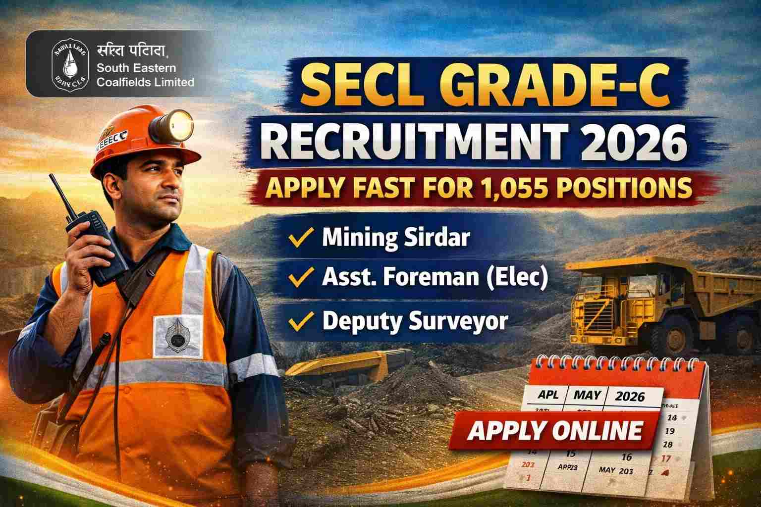 SECL Grade C Recruitment 2026