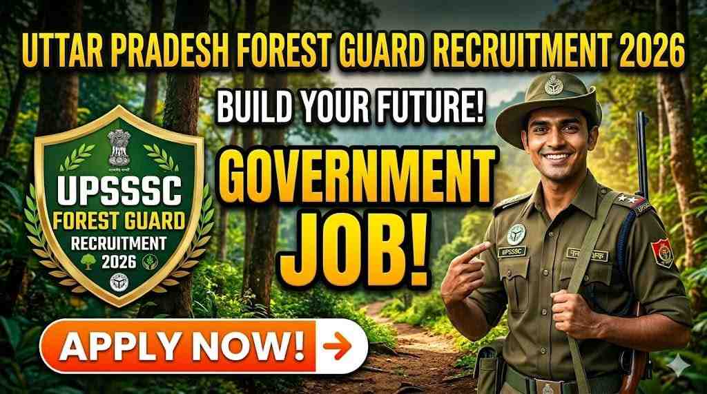 UPSSSC Forest Guard Recruitment 2026