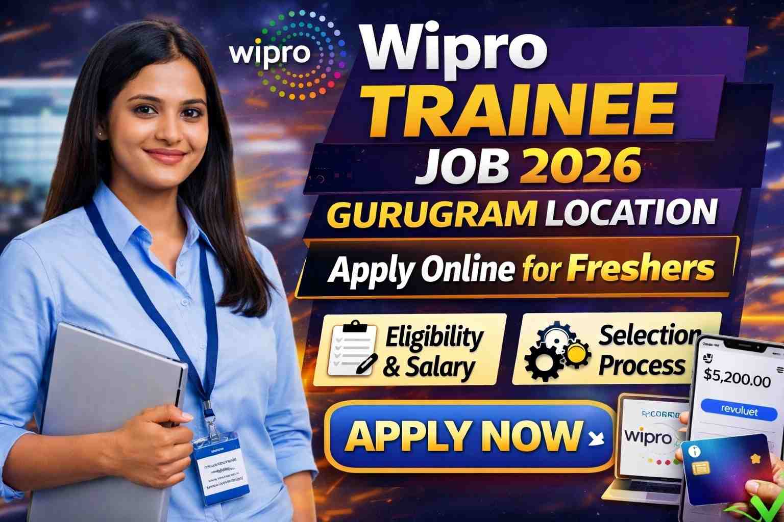 Wipro Trainee Job 2026