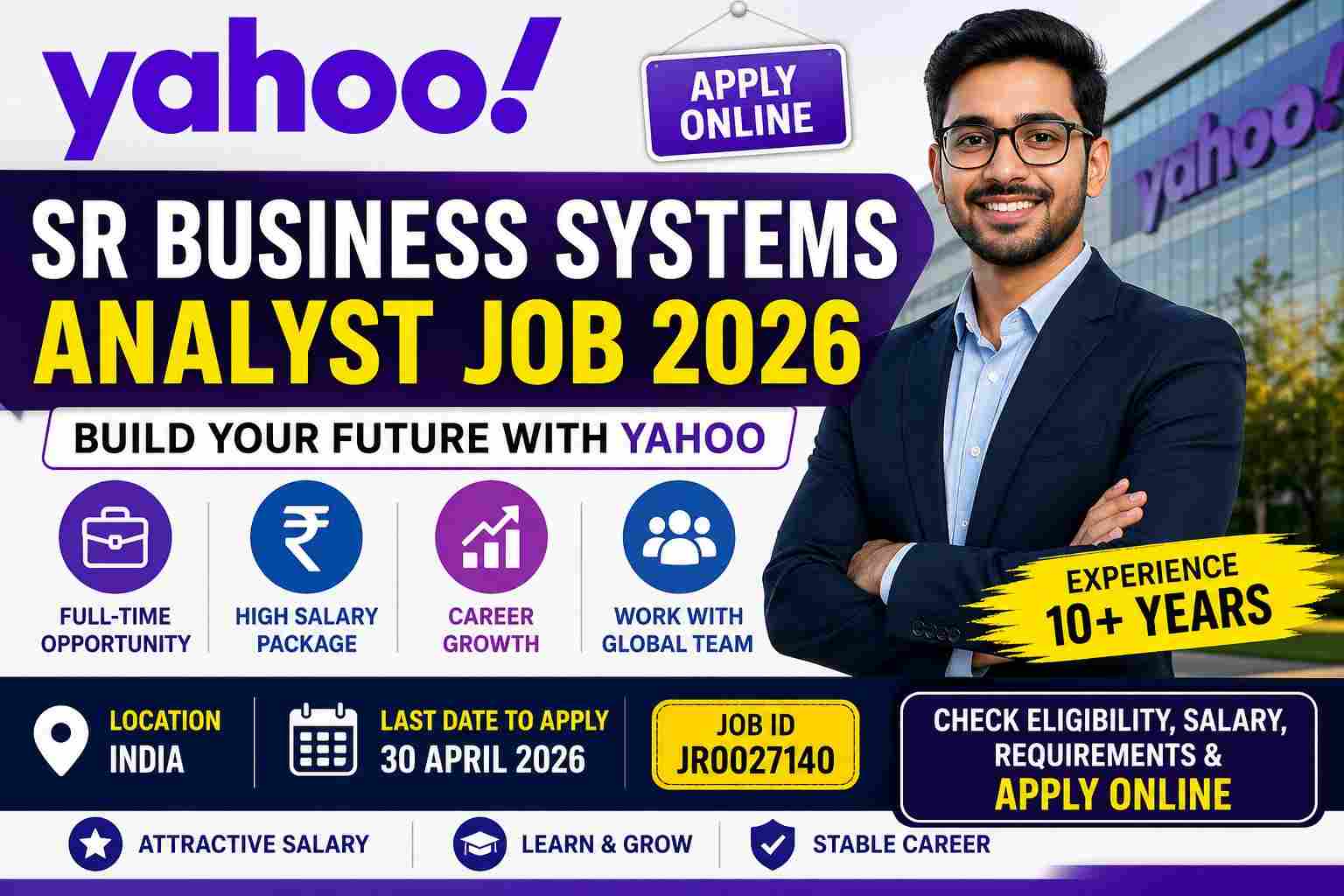 Yahoo Sr Business Systems Analyst Job