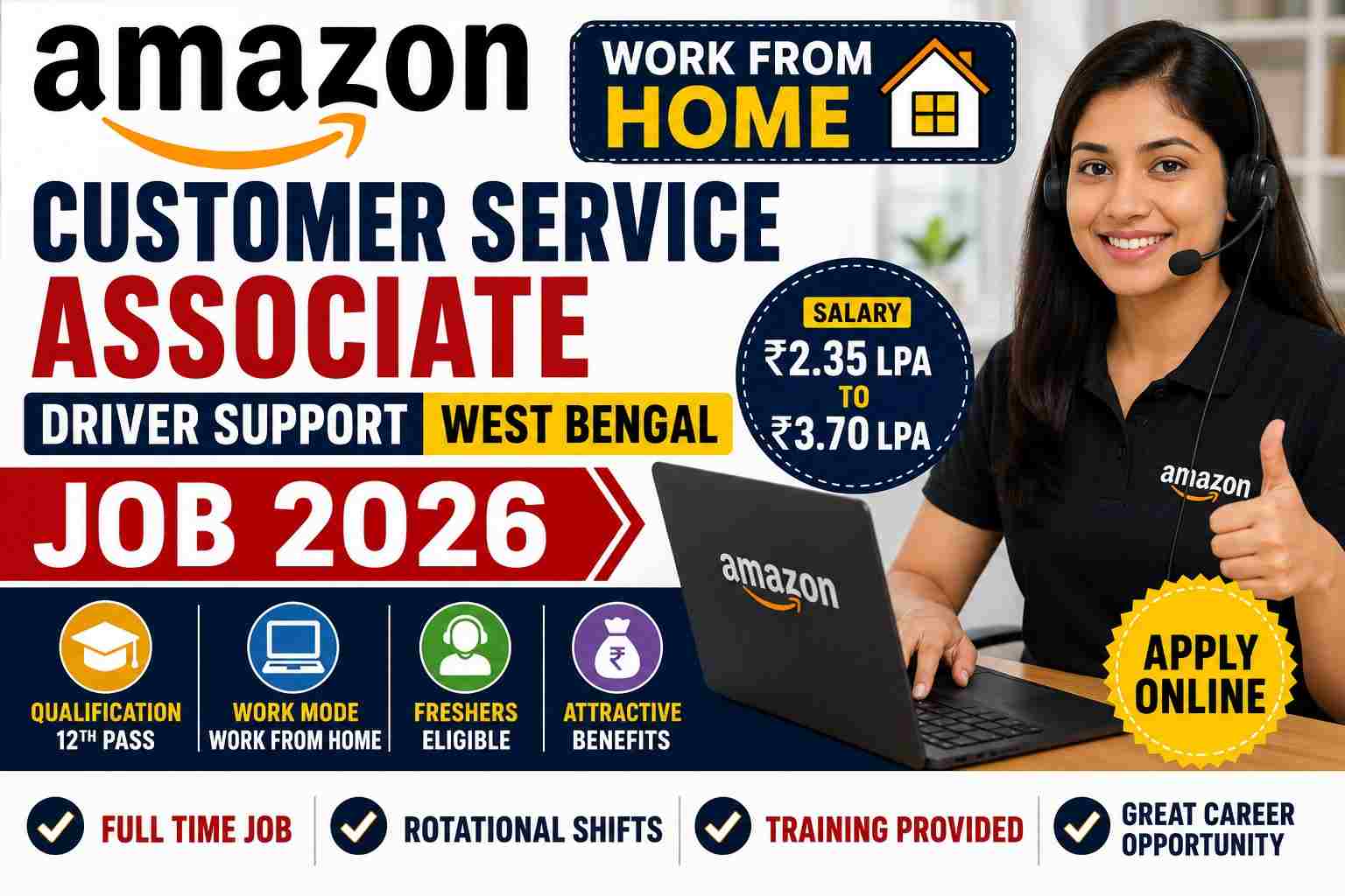 Amazon Work From Home Job 2026