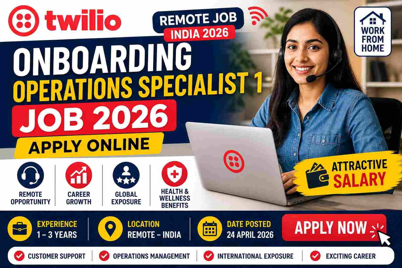 Twilio Onboarding Operations Specialist Job 2026
