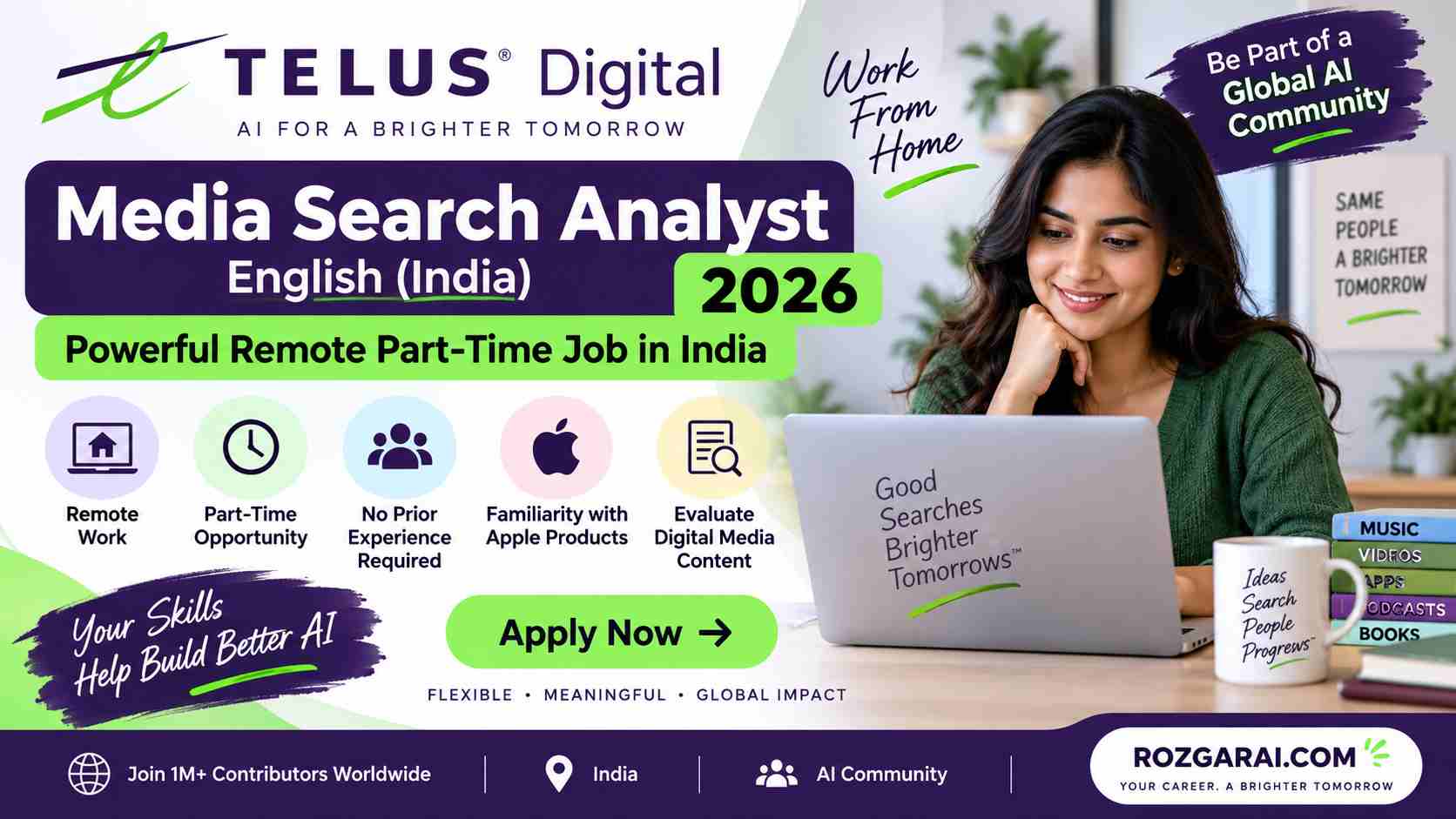 TELUS Digital Media Search Analyst 2026