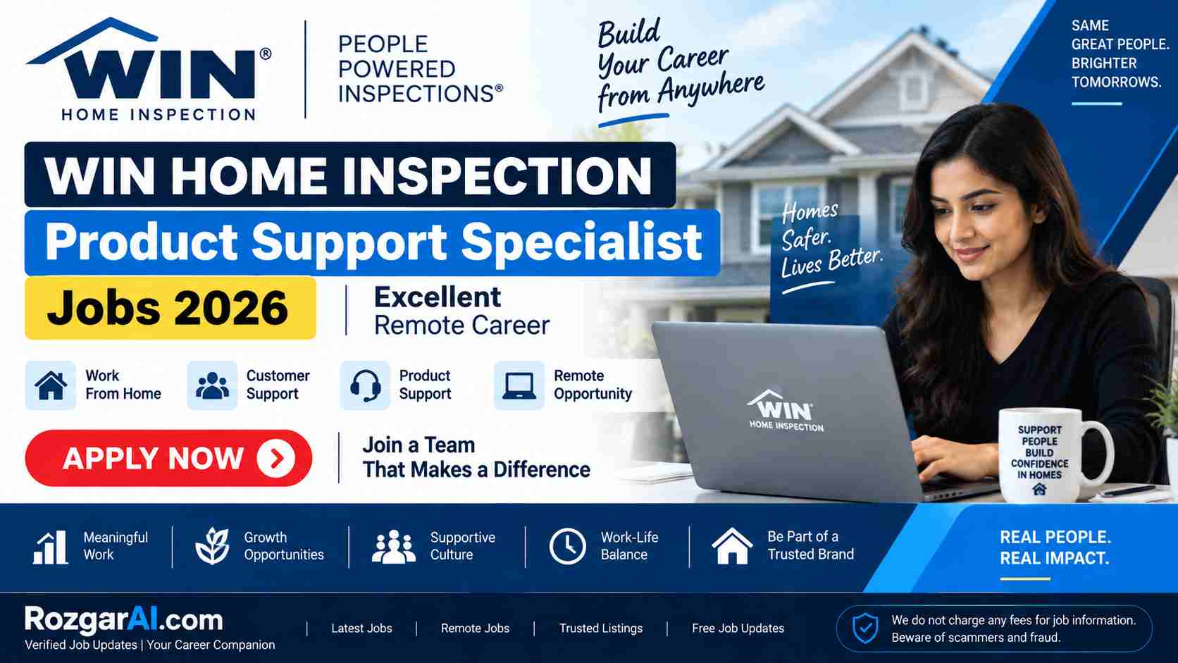 WIN Home Inspection Product Support Specialist Jobs 2026 Remote Career