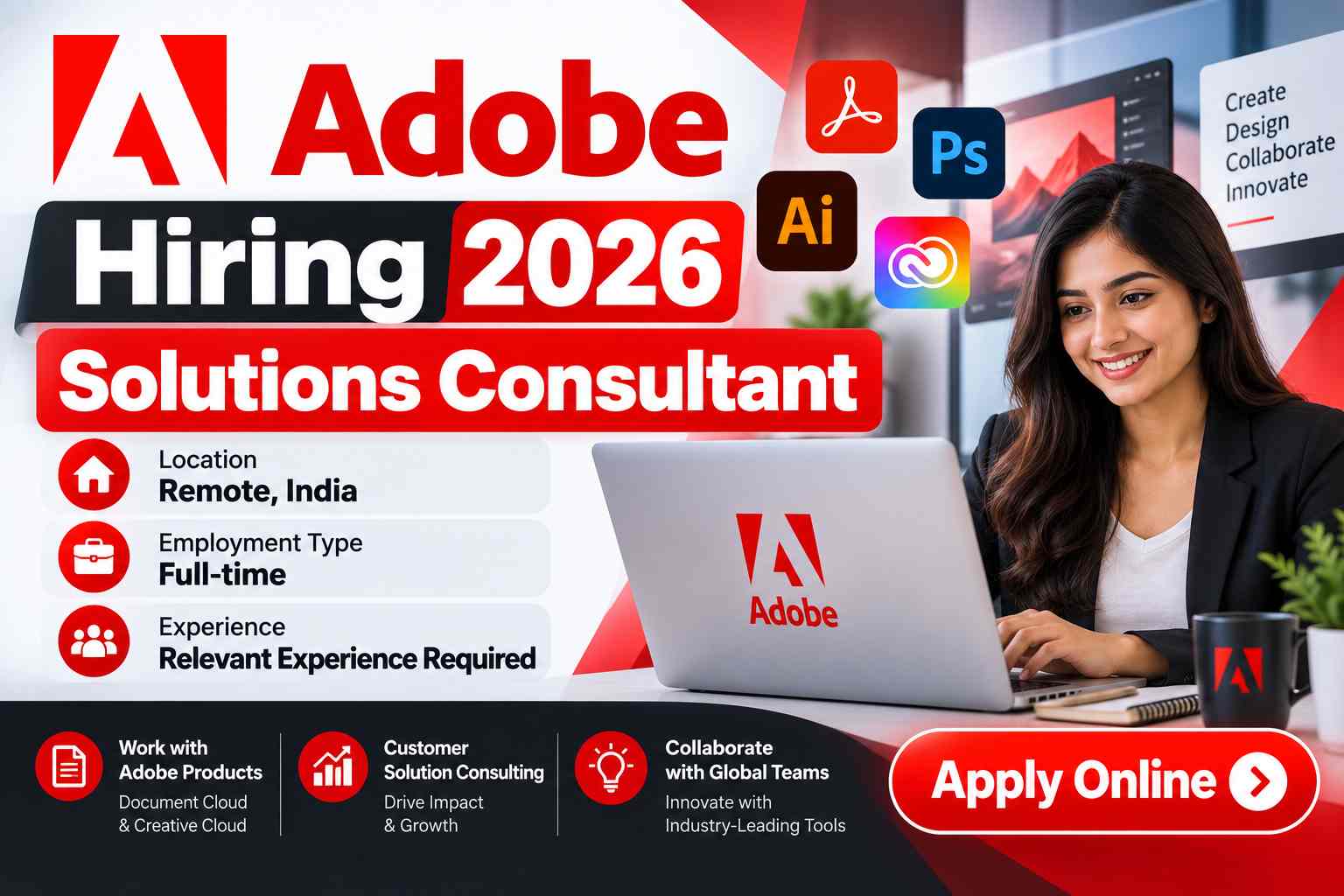 Adobe Solutions Consultant Jobs 2026